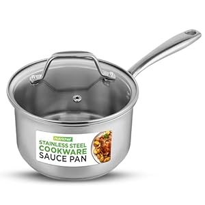 NutriChef multiple sizes Stainless Steel Stock Pots