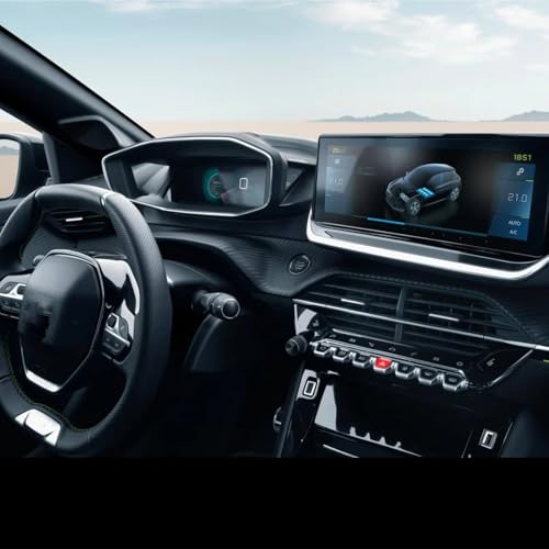Accessoire Auto Peugeot E-208 écran trempé GPS navigation 2021