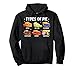 Types Of Pie Funny Pi Day 3.14 Boy Girl Math Lover Teacher Pullover Hoodie
