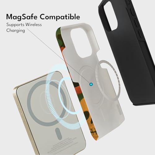 Image of MILLION CASES Back Cover Case for iPhone 15 Pro Scratch Resistant Anti-Slip Polycarbonate Shockproof Protective Durable Pumpkin Party Crystal Case for Men & Boys