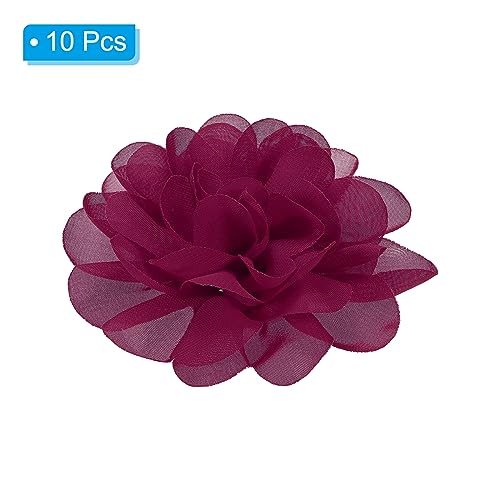 PATIKIL 3.9" Chiffon Flowers - Image 3