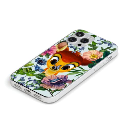 Ert Group Mobile Phone Case For Iphone 13 Pro Original And Officially Licensed Disney Pattern Bambi 011 Optimally Adapted To The Shape Of The Mobile Phone, Case Made Of Tpu #TOP3