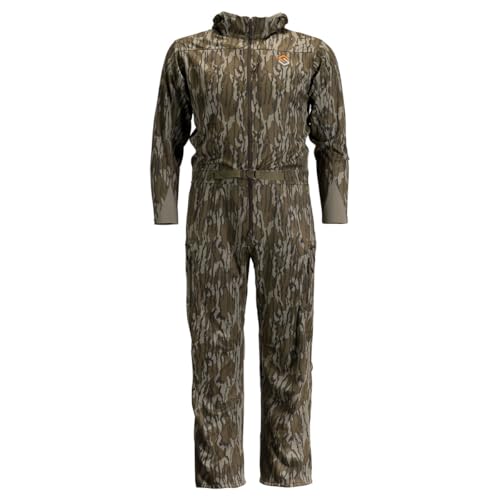 ScentLok Savanna Fuse Lightweight Menâ€™s Camo Coverall (Mossy Oak Bottomland Original, Large)