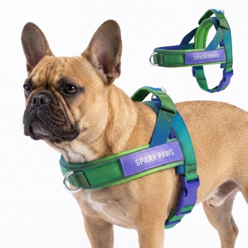 Image of Spark Paws No Pull Front Clip Dog Harness - Easy On, Padded and Lightweight