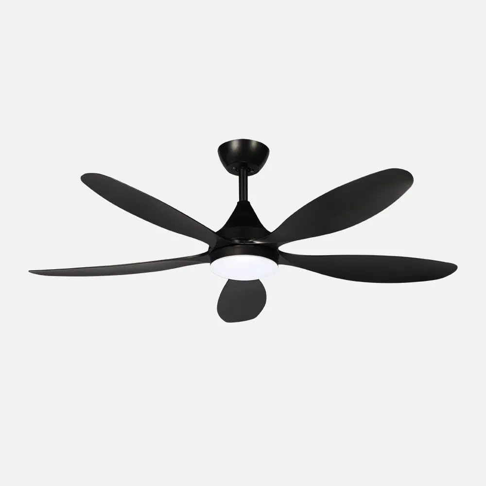 ABRILA Ventilador Dc Tobarra 18w Negro 5aspas 6vel.132d, wentylator