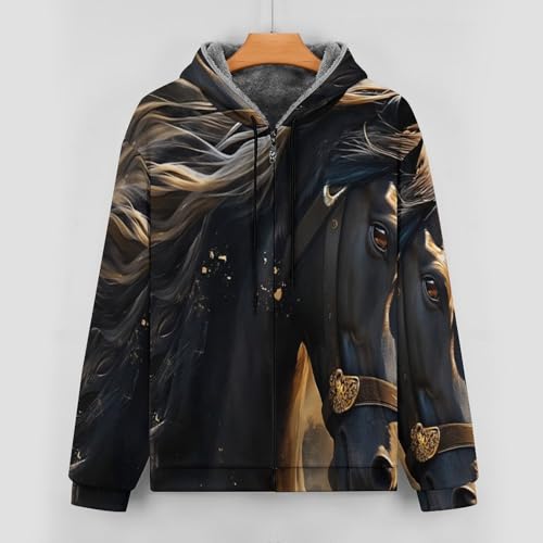Chaqueta con capucha de forro polar para protegerte del frío exterior 6