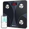 Etekcity Scale for Body Weight, Smart Digital Bathroom Weighing Machine with Body Fat for People, Accurate Bluetooth BMI…