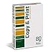 COPY&PRINT Kopierpapier Druckerpapier/DIN A4, 80g/m²/ 1 x 500 Blatt/Qualitätsklasse - C/Universalpapier/für Zuhause Büro und das Homeoffice/Multifunktions-P...