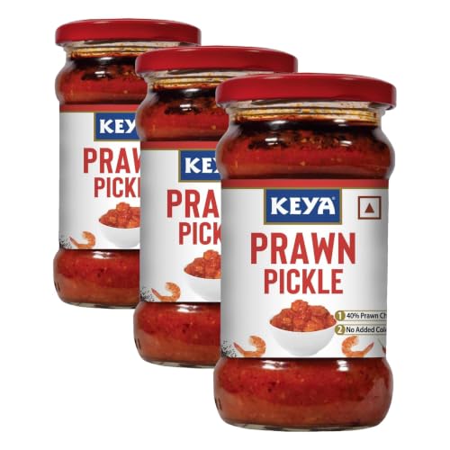 Image of Keya Goan Prawn Pickle, 270g (Pack of 3)