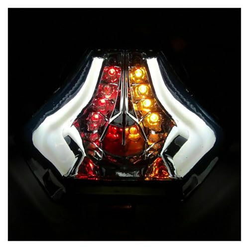 Feux arrière de frein à LED moto clignotant intégré pour YZF R3 et MT-07