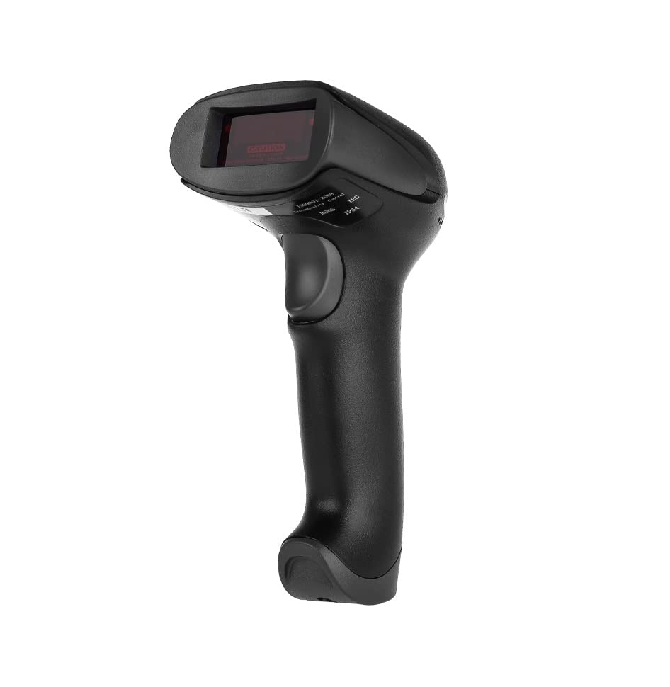 NTECH (NETUM/F-1900) USB Wireless WiFi Scan Cordless Barcode Scanner Barcode Reader 433Mhz Handheld Scan NETUM/Barcode Scanner Wireless - Black