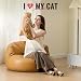 Imagen de Olligey Calcetines de mujer con estampado de gatos
