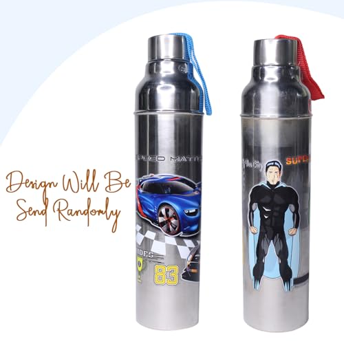 Image of Kabello Stainless Steel Water Bottle 1000 Ml Eco-Friendly Lightweight And Leak-Proof (Multicolor)