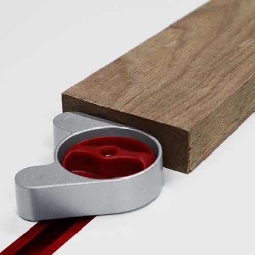 Image of Milescraft 4034 Multi Stops Round T-Track Stop for Any Shape. 3 /4 inch Low Profile for Sanding, Planing and more for Boards that are 3 /4 inch Thick or Thicker