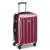 DELSEY PARIS - Helium AERO - Kabinenhartschalenkoffer - 4 Doppelräder - 55x35x24cm - S - Rosa