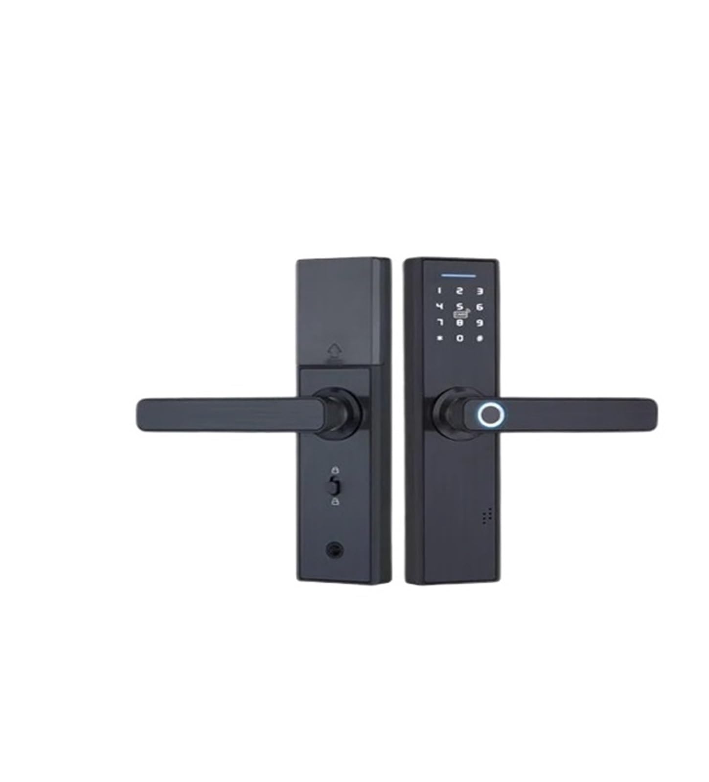 WiFi Smart Fingerabdruck-Türschloss, elektronisches Türschloss, Smart Bluetooth (240 mm, 5050)