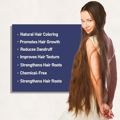 Image of Indigo Powder For Black Hair Color, 200 gm| Natural Plant Based Dye | Chemical Free | Healthy Hair