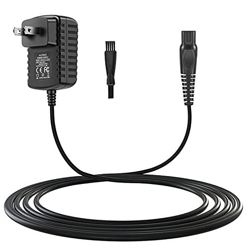 Alesuc Universal Charger 15V Power Supply Adapter Cord for Philips HQ8505 Philips Norelco Shaver 7000 5000 3000 Series Electric Shaver Razor Aquatec, Arcitec, Multigroom Beard Trimmer