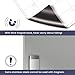 ALEZEL Magnetic Dry Erase Refrigerator Calendar, Dry Erase Calendar White Board Set for Fridge - Magnetic Monthly & Weekly Planner with List Board, 4 Markers + Eraser