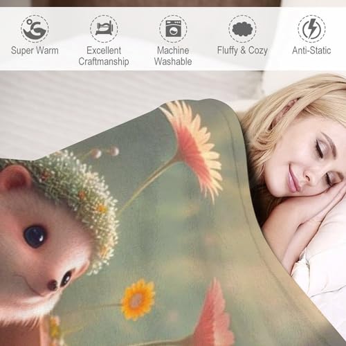 Couverture hérisson douce promesse de soirées cocooning et de nuits paisibles