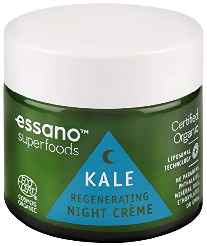 Essano Superfoods Certified Organic Kale Regenerating Night Crème, 50g