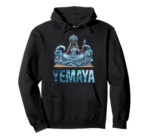 Yemaya Ocean Goddess Yemoja Yoruba Pullover Hoodie