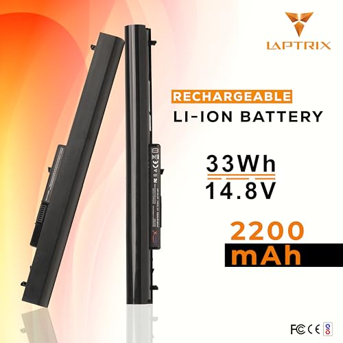 Image of Laptrix OA04 Laptop Battery Compatible for H P OA04 OA03 740715-001 F3B94AA H-P 240 G2 240 G3 250 G2 250 G3 H-P 14-g H-P 14-r, H-P 15-g, H-P 15-r, Compaq, 14-a, HSTNN-IB5S, 740004-141,