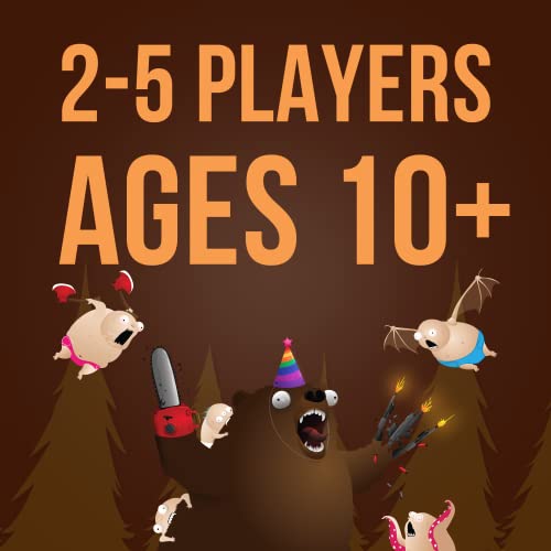 Exploding Kittens Bears vs. Babies 2-5 Players - Ages 10 - 20 Minutes to Play - Monster Building Card Game - Party Game, Family Game Night, Kid and Adult Card Game.