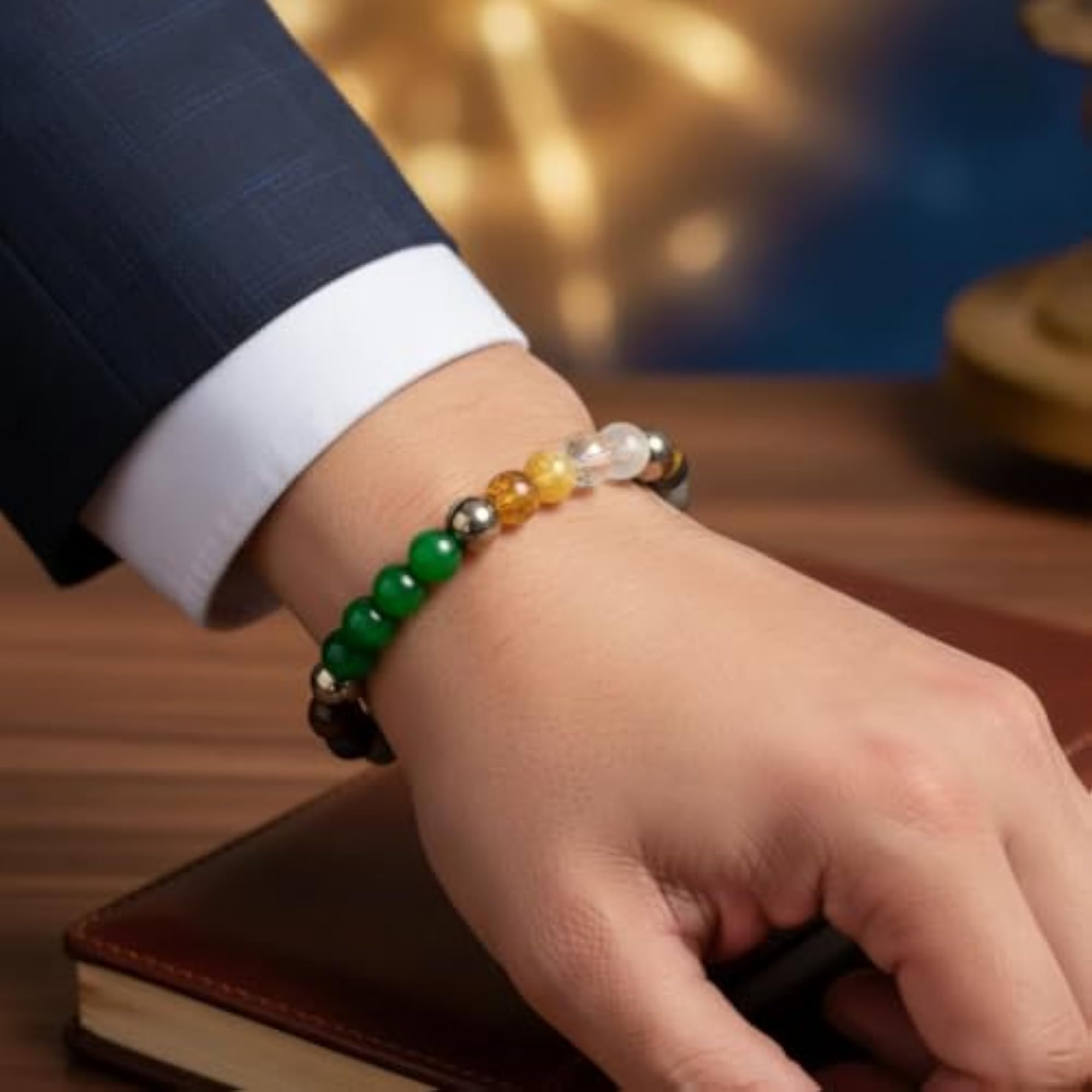 2026 Vyapar Shubh Aarambh Combo Bracelet, Spiritual Set