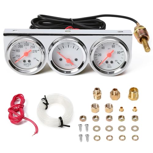 JKIANTECH 52mm Triple Gauge