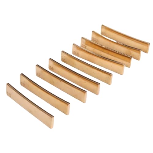 Cale radius pour frette guitare lot de 9 outils de presse lutherie acoustique