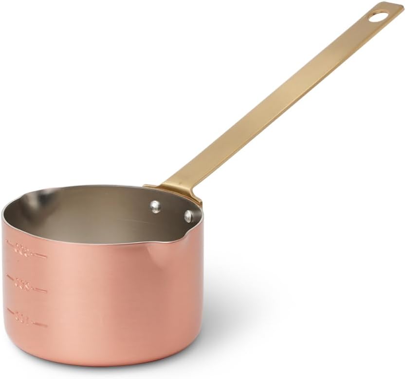 新品未使用 銅楽 まごころ伝心 雪平鍋 15cm 銅製 片手鍋 日本製 調理