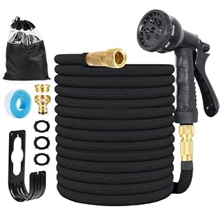 Cunbayi tuyau extensible 15 m avec buse 8 jets