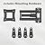 Full Motion TV Wall Mount with Swivel,Extension and Tilt for Most 13-42 inch LED LCD Flat Screen TVs & Monitors, Holds up to 44 lbs,Max VESA 200x200mm