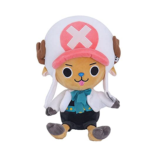 Image of Plush Figure Toys One Piece Plush LuFtty Toy Tony Tony Chopper Anime Stuffed Plush Doll 11.7 Inches
