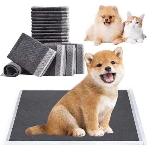 100 Stück PIPI Matten für Hunde 33 × 45 cm, Welpen Unterlagen Trainingspads, Super Saugfähige Oberfläche, Puppy Pads für Kranke und Inkontinente Tiere