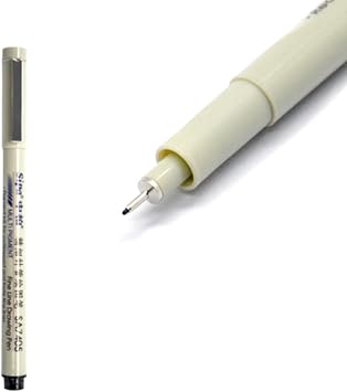 Technical Drawing Pen Black Fine Line Drawing Pen For Ideal For Architects Designers Illustrator Technical Drawing Pens Black Pens Fineliner Pens Set Pencils
