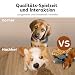 Nocciola 5 Pack Hundespielzeug Unzerstörbar, Quietschendes Hundespielzeug Set ohne Füllung, Ideale Plüschspielzeug für Hunde Selbstbeschäftigung und Tauziehen, für Welpen, Kleine bis Große