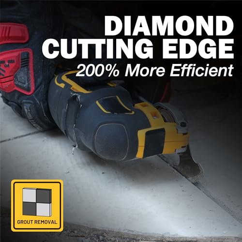 TOLESA Oscillating Multi Tool Swing Diamond Blades, Diamond Oscillating Tool Blade, Mortar Cutting Saw Blades for Grout Removal (TOSD58), 3-Pack 5 TOLESA Oscillating Multi Tool Swing Diamond Blades, Diamond Oscillating Tool Blade, Mortar Cutting Saw Blades for Grout Removal (TOSD58), 3-Pack - Image 5