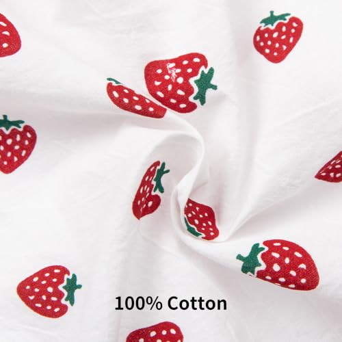 Image of Mud Kingdom Little Girls Peter Pan Collar Blouse Cotton Short Sleeve Button Up