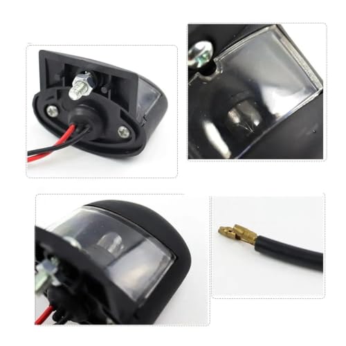Phare de moto projecteurs antichoc en PP/PC avec style socket