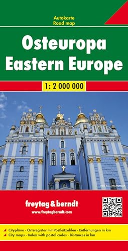 Europe de l'Est : 1/2 000 000