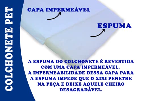 COLCHONETE PET MATELADO CAMA PET IMPERMEAVEL (MARINHO)