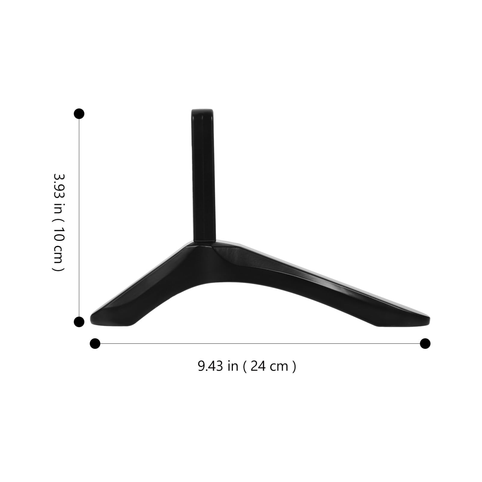 Juego de Patas para Soporte de TV - Soporte de Base de televisión Ajustable para Pantallas Planas, Soporte de Mesa con Orificios de Montaje - Reemplazo Mesa de TV
