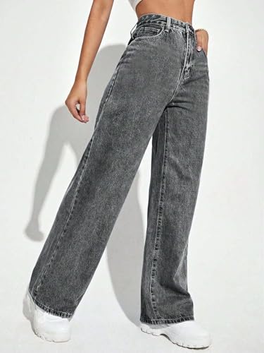 Image of KOTTY Women's Straight Fit High-Rise Stretchable Jeans