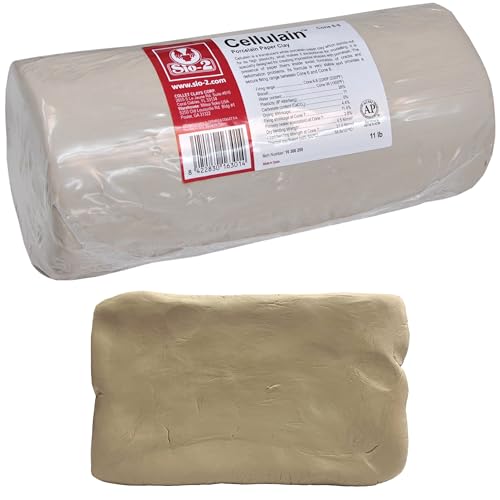 SIO-2 Natural Modeling Pottery Clay 11 lb