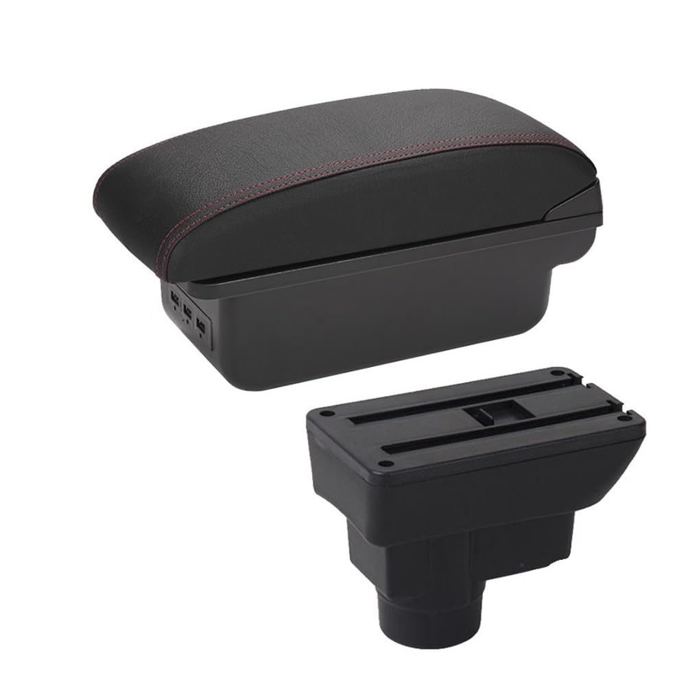 AIERDEYP Car Armrest Box For Opel For Corsa D 2011-2016 2017 2018 2019