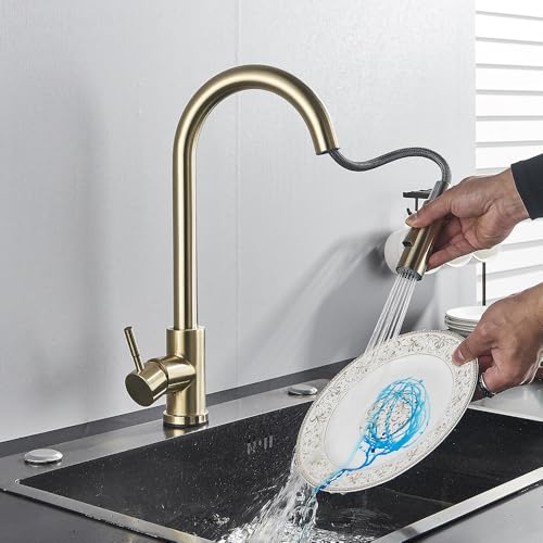 Surface brossée rotative pour ce mitigeur de cuisine qui simplifie la vaisselle - 3