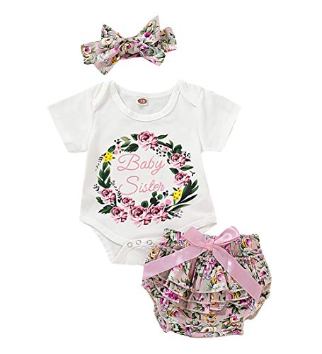 Baby Girls Jumpsuit Newborn Infant Kids Floral Clothes Shorts Summer Romper Bodysuit Sundress