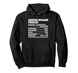Union Wharf, New Hampshire Proud Nutrition Facts Pullover Hoodie